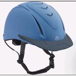 NEW Ovation Deluxe Schooler Equestrian Riding Helmet Blue Size Small/Medium